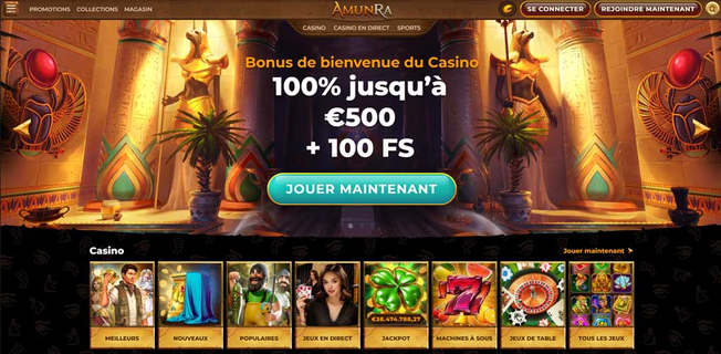 amunra casino Gameplay
