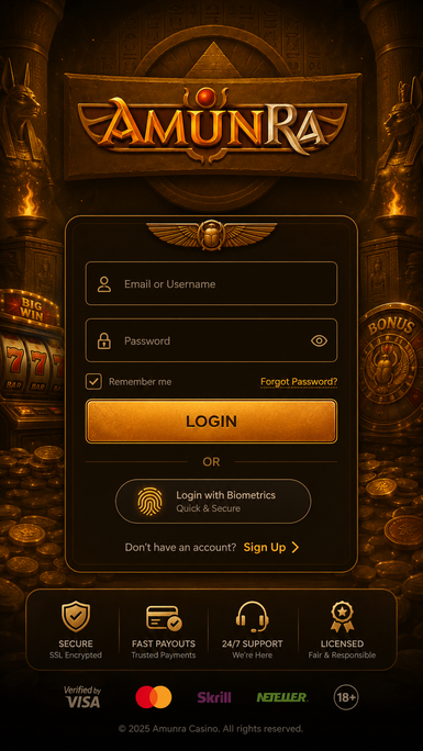 amunra casino Gameplay