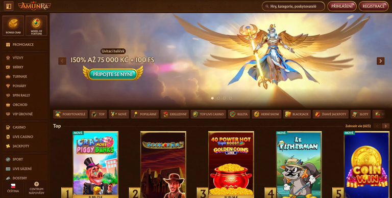amunra casino Gameplay
